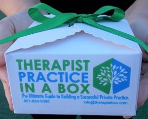 Therapist Practice in a Box | The Ultimate Guide to Building a Successful Private Practice | What's in the Box? | 1-951-842-036