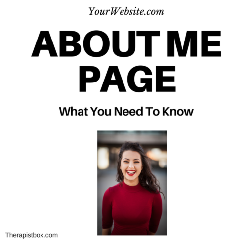 About Me Page 7 Tips